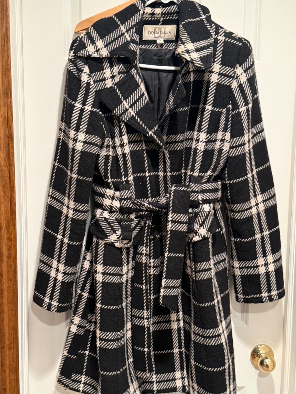 Womens Coat- Plaid